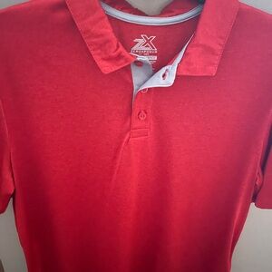ZeroXposur Men's Red Polo Shirt